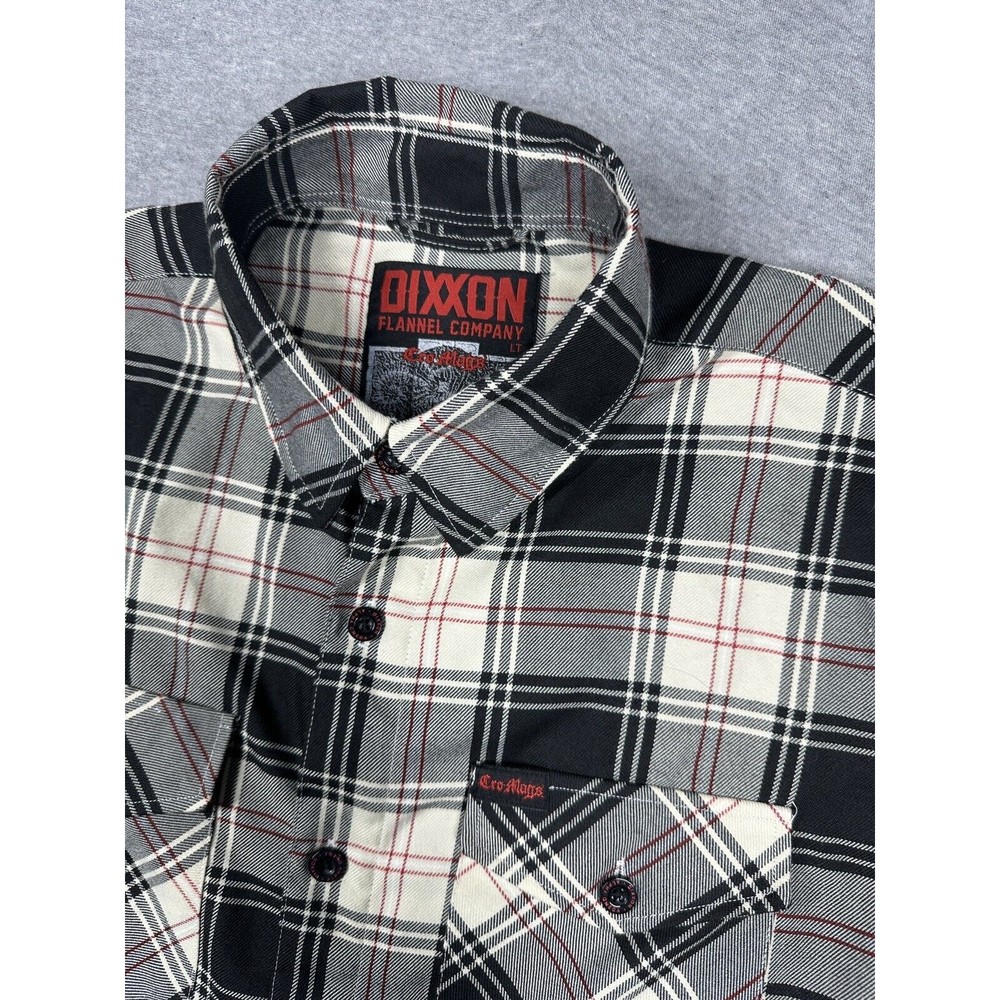 Cro Mags Shirt Dixxon Flannel Shirt New York Hardcore Alpha‎ Omega Size LT